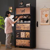 架子多层简易置物2025新款 鞋 柜家用门口入户收纳柜一体靠墙玄关鞋
