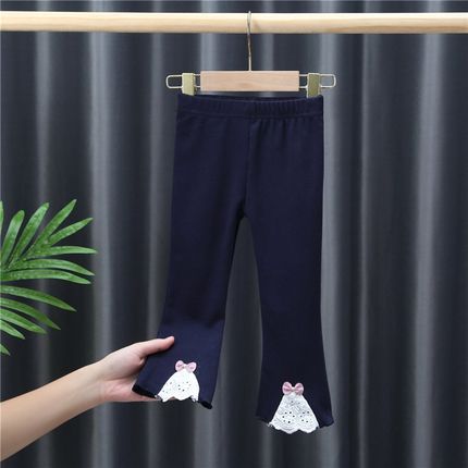 女童裤子秋款2020新款洋气 棉长裤休闲儿童打底裤外穿1-7岁宝宝潮