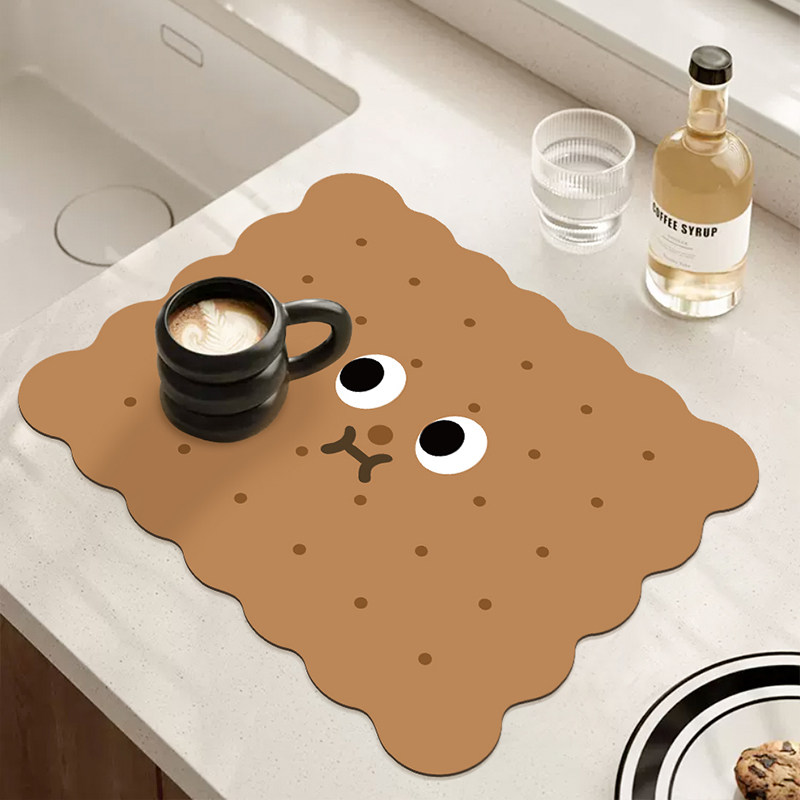 家用厨房台面沥水垫家用卡通可爱杯碗碟干燥垫隔热餐垫微波炉垫子,居家布艺,厨房地垫,淘宝优惠券,粉丝福利购,淘宝优惠卷