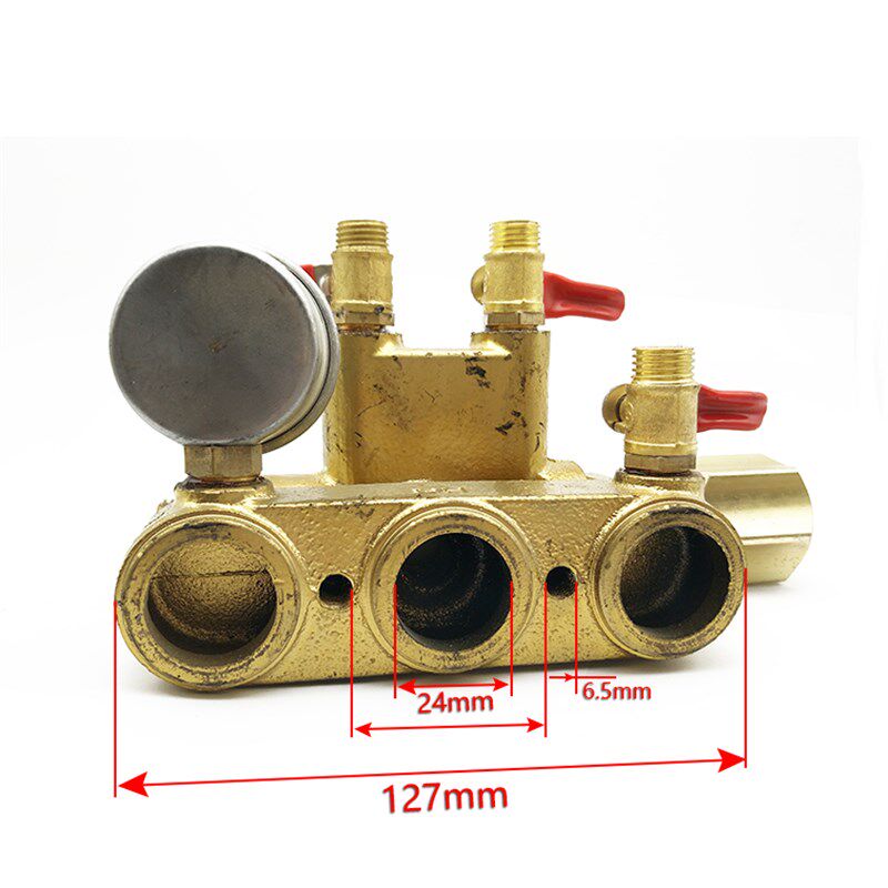 16 21 22 26 30自动卸压40型60三缸柱塞泵调压阀带出水室出水开关