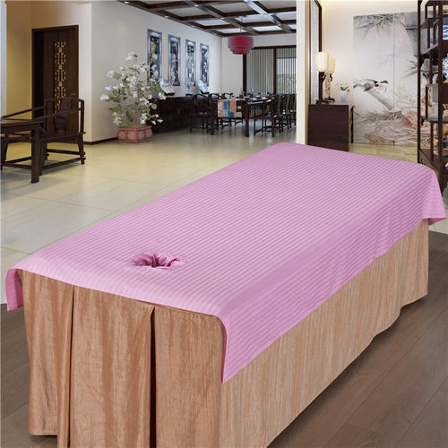 美容床单纯棉美容院专用床单全棉美容床单SPA推拿按摩床单