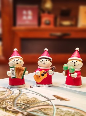 圣诞节音乐会礼物可爱桌面摆件礼品送女生男生装饰品车载汽车内饰