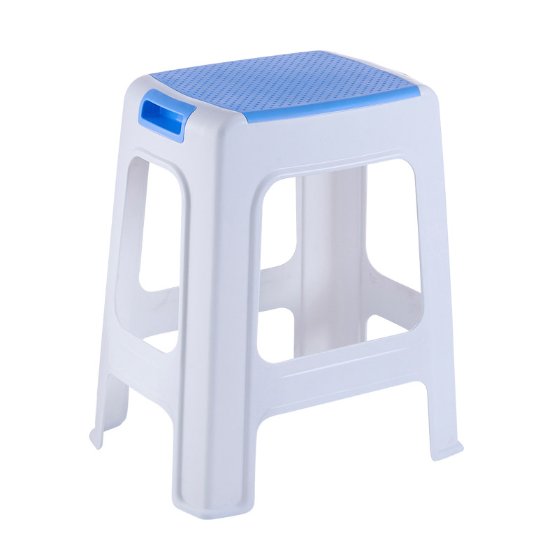 好尔塑料凳子加厚家用客厅经济型高板凳简约胶登朔料吃饭餐桌椅子