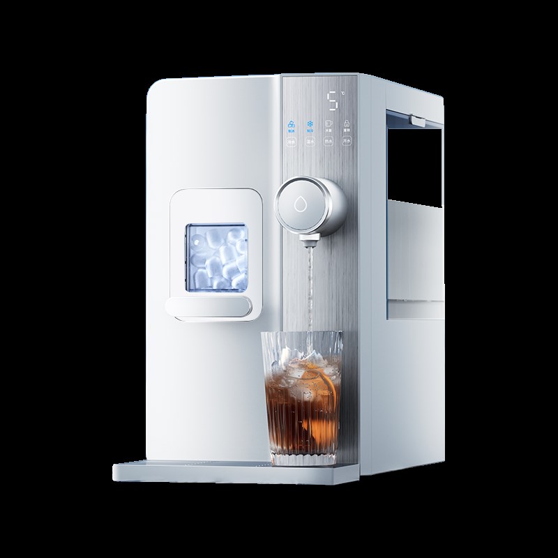 宜米制冰机冰块饮水机台式即热开水机小型家用直饮加热一体机