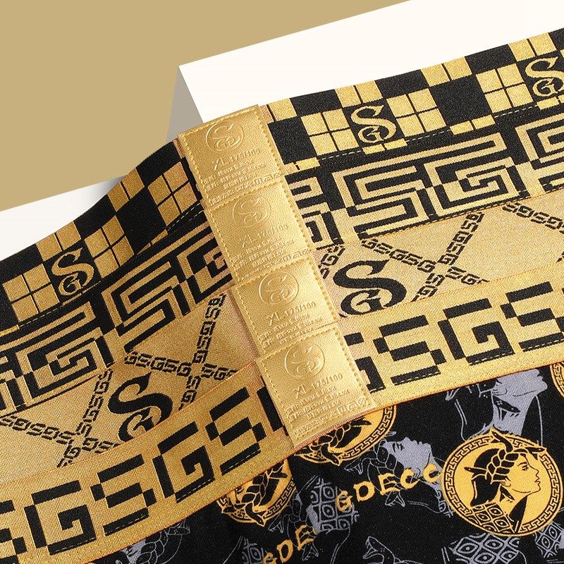 新款商务男士内裤纯棉宽松抗菌平角裤男生透气大码高档纯棉内裤男,女士内衣/男士内衣/家居服,男平角内裤,淘宝优惠券,粉丝福利购,淘宝优惠卷