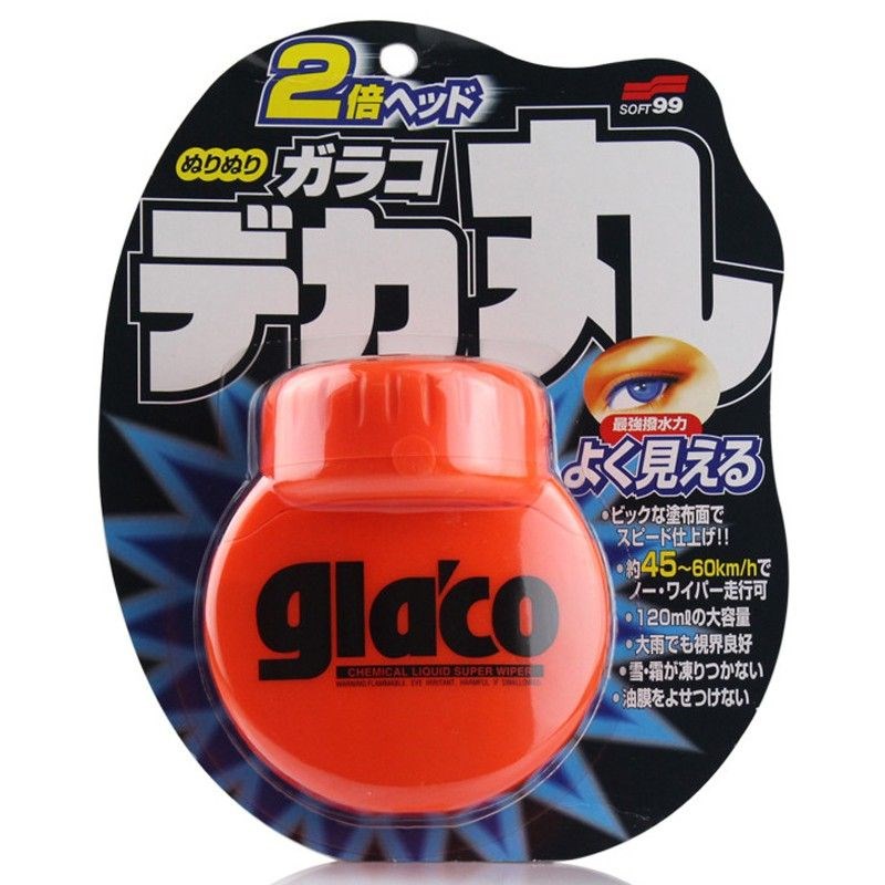 雨敌soft99去油膜汽车前挡风玻璃油膜去除剂后视镜防雨驱水镀膜剂