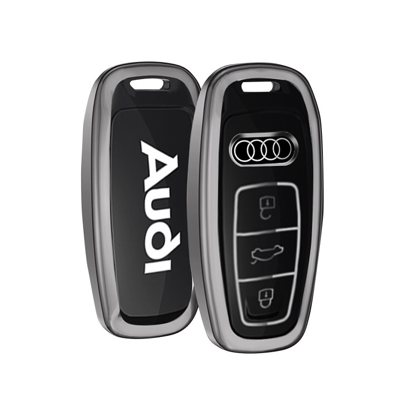 奥迪a3钥匙套a4车a6l折叠q5壳A3/A5/A7/A8扣q2/q7l/Q8全包tt男rs5