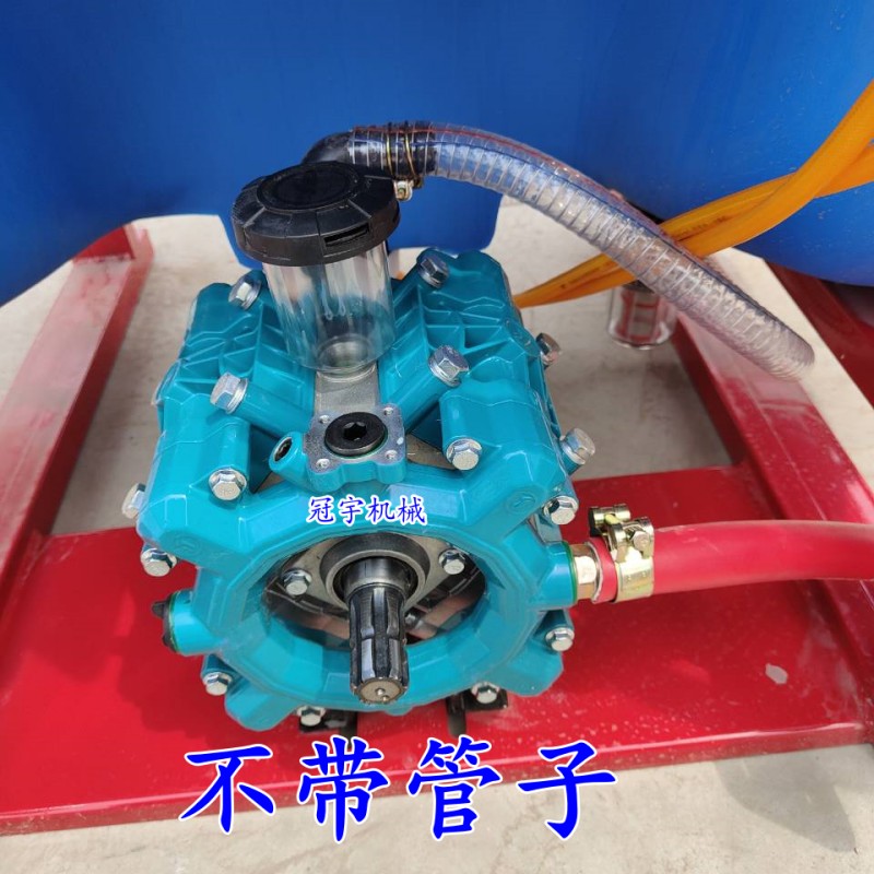 隔膜泵柱塞泵冠宇打药机不锈钢高压泵拖拉机喷药机压力泵三缸四缸