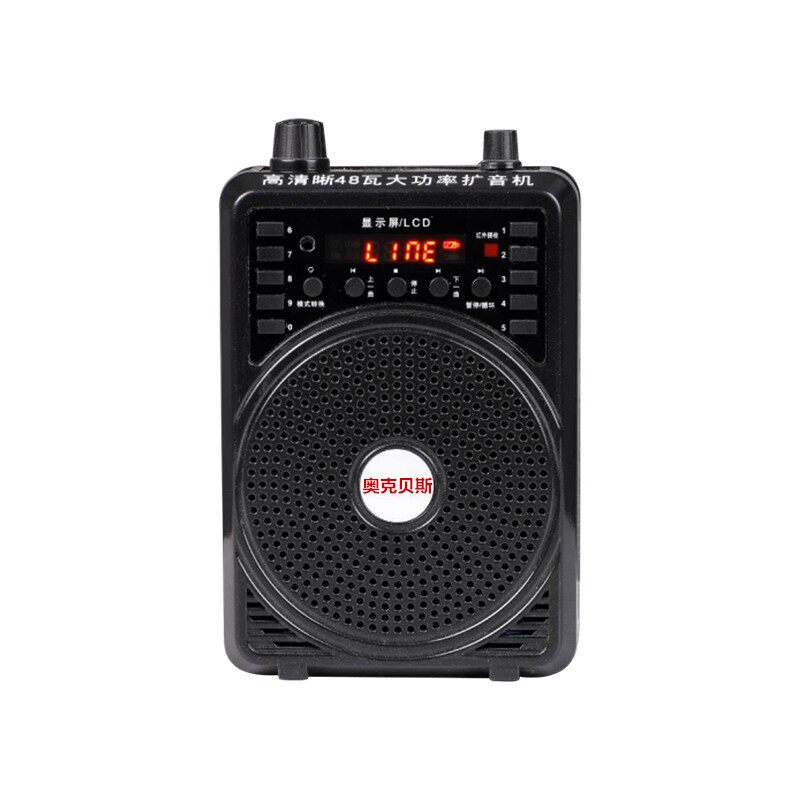 二胡无线扩音器48W大功率扩音机教师导游用 笛子葫芦丝乐器拾音器