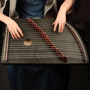 古筝练指器初学者21弦专业指法练习神器迷你乐器小型便携式古筝琴