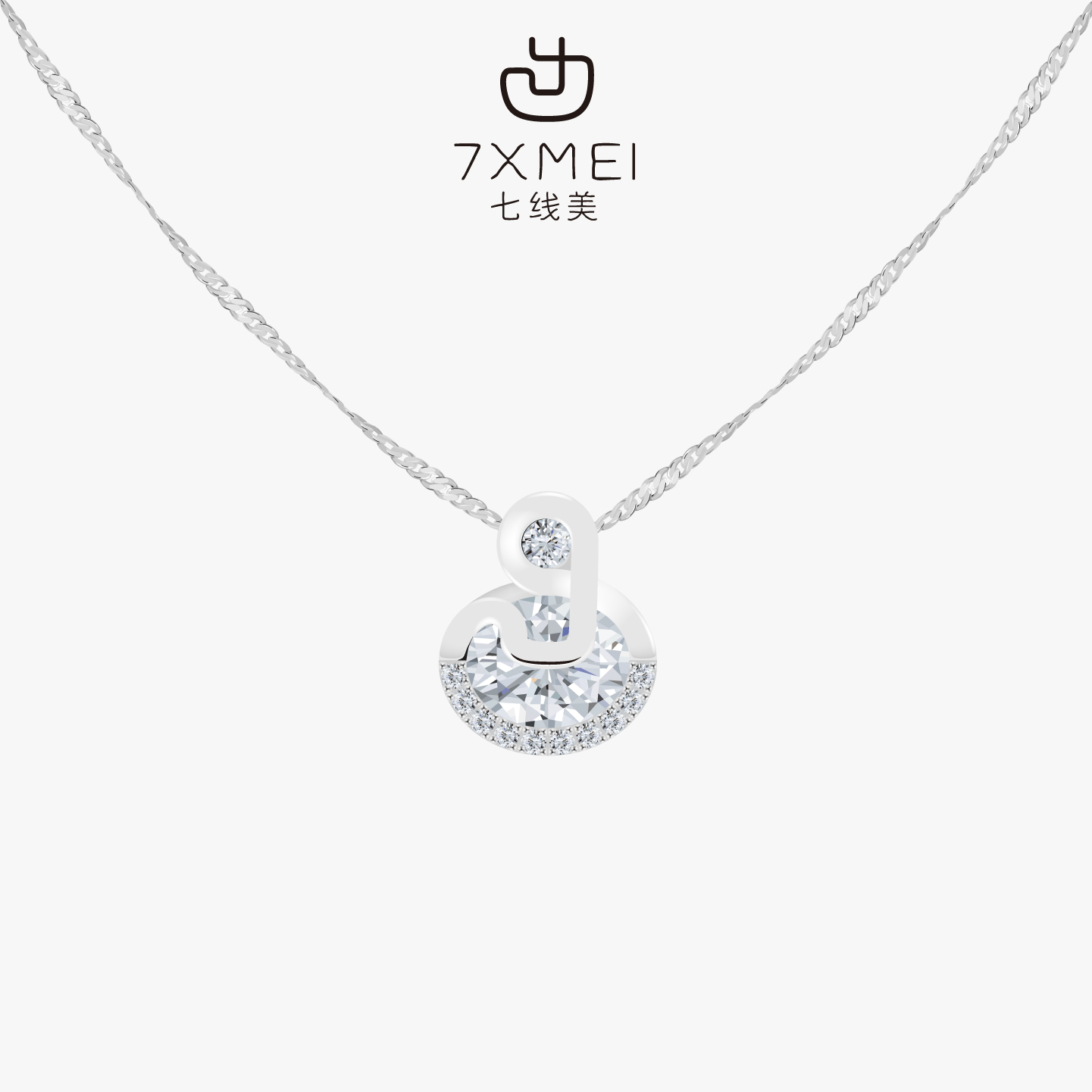 白月光闪耀项链