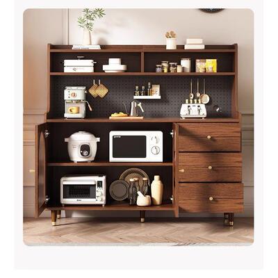 轻奢餐边柜多功置能碗柜一体厅客茶厨水柜酒VBP柜现代简约靠墙房