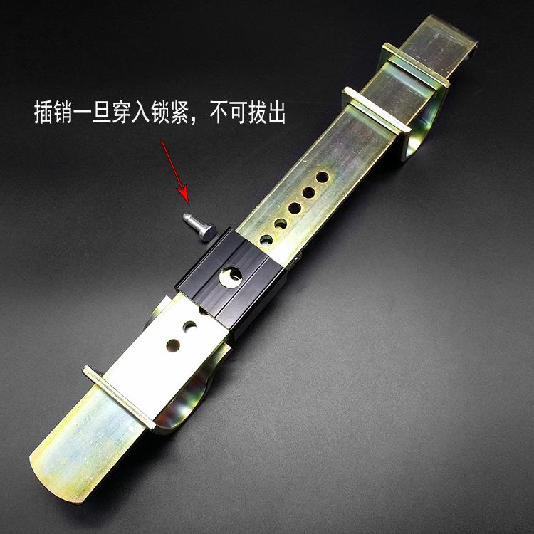 钢集装箱闩铁封条货柜车门集装XML箱加固施封锁大防盗钢板铅封丝