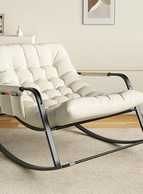 双人摇摇椅加大TJD加懒人椅成人台家居科技布料摇宽摇躺椅阳可坐