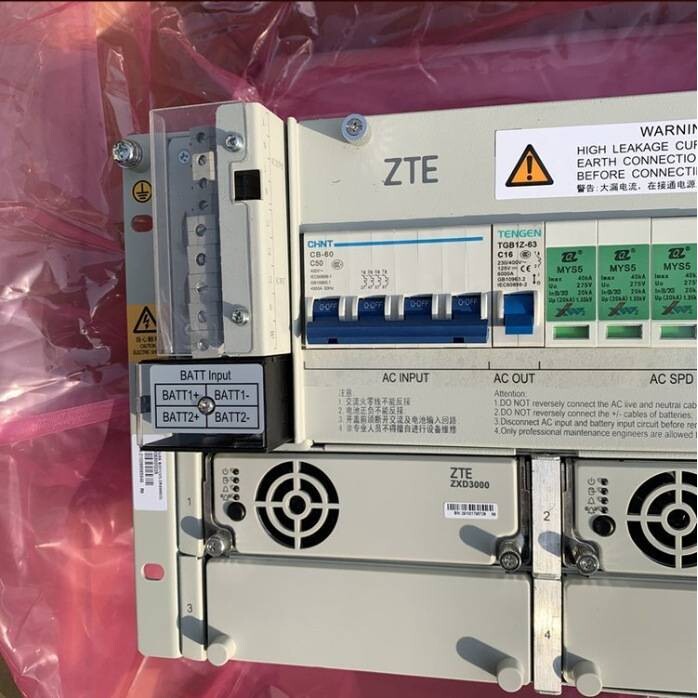 中兴ZXDU68B201嵌入式高频开关电源通信电源交转直流48V200A负载