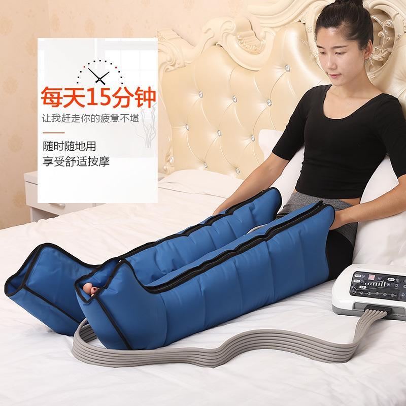 腿气动老人部摩器六腔空气波压理疗腿YDQ脚部气压按按摩力仪