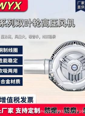 单叶漩涡旋气负压吸尘高压涡风LNJ机吹吸两用高轮压风机泵高压鼓