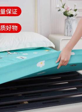 红星高密1度加厚海绵垫双1床.5米.8米IPP单人学生宿舍床垫海绵