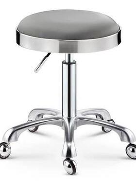 不锈钢理大工店升降凳化妆美凳发新美子甲凳子美发MWO旋转理发店