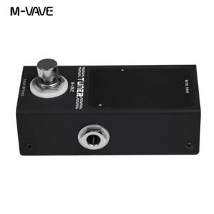 M-VAVE迷你踏板校音器调音器吉他贝斯单块效果器TUNER