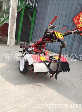 手扶式四驱微CNN机果园除草旋耕大马力沟开松耕土机