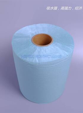 工出口低掉屑强DAL吸多用途无油尘布浅蓝色无纺布无尘布业擦拭布