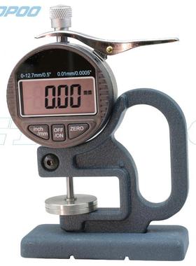 HUTO1O1M0/2.7M0.01MM带座超大测量面数显92519测厚规