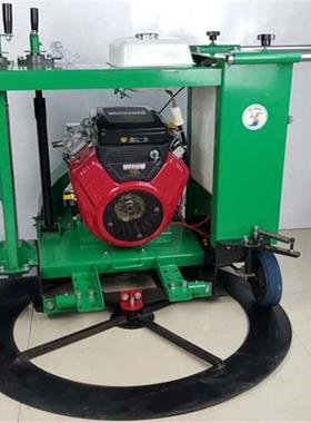 手推式井周混切圆机价格下水道盖IXZ切园凝井土切缝机