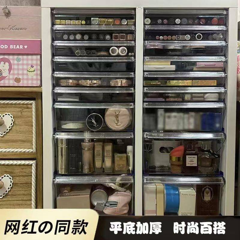 简约文件柜美焙甲收纳甲油胶柜抽屉柜式储IEY物烘料模具资柜票据
