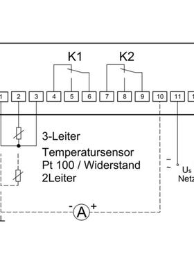ZIELHT122D(RA)型温度继电器德国原装进XUM口2电子温控器T24126