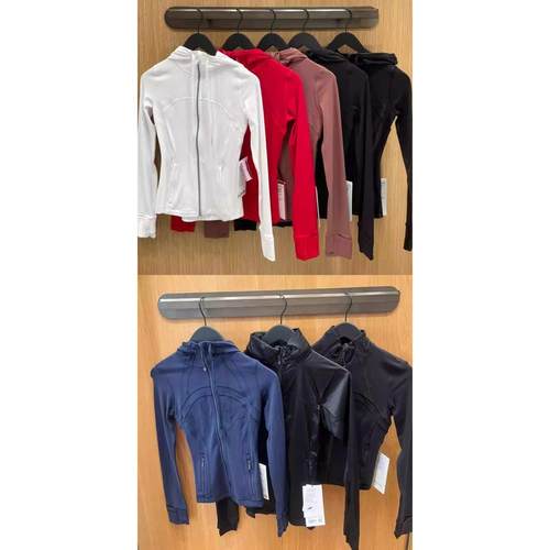 代购lululemon/露露乐蒙Define NULU面料修身连帽瑜伽夹克外套女