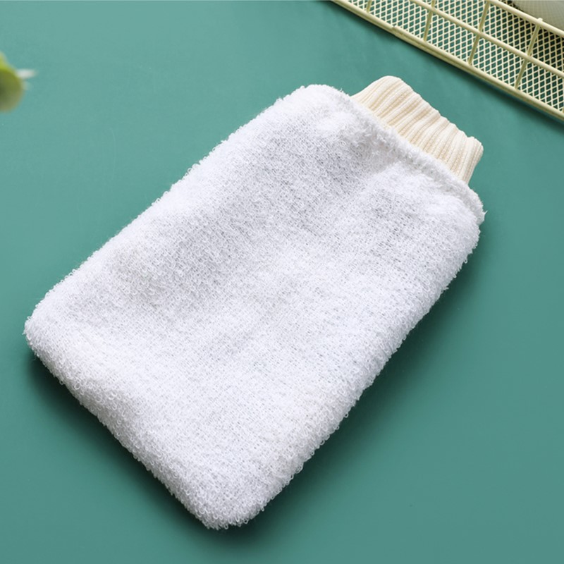 尹秀女士搓澡巾细纱纹路粘胶纤维家用沐浴洗澡巾时尚彩色内层毛巾