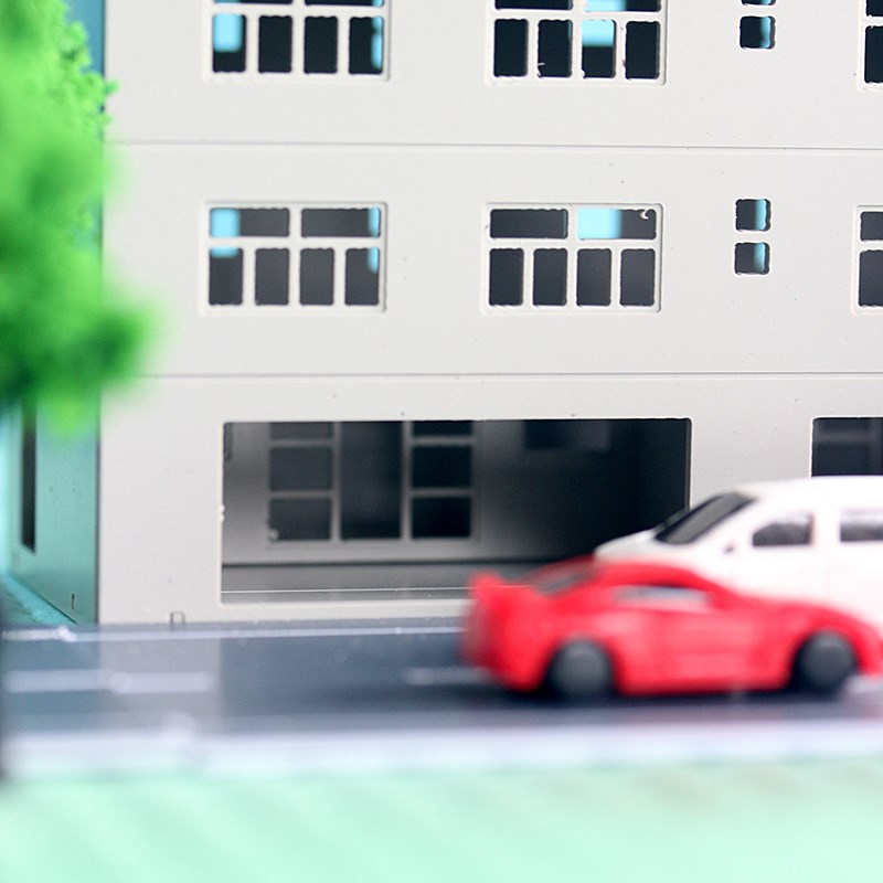 1:1/1/100/87//72/城市房屋楼房建筑大厦写字楼沙盘场景