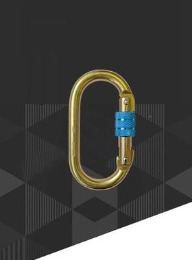 rudek伊鲁德BJAN克O型钢制全手动螺纹丝扣防坠落锁扣I25K高强度安