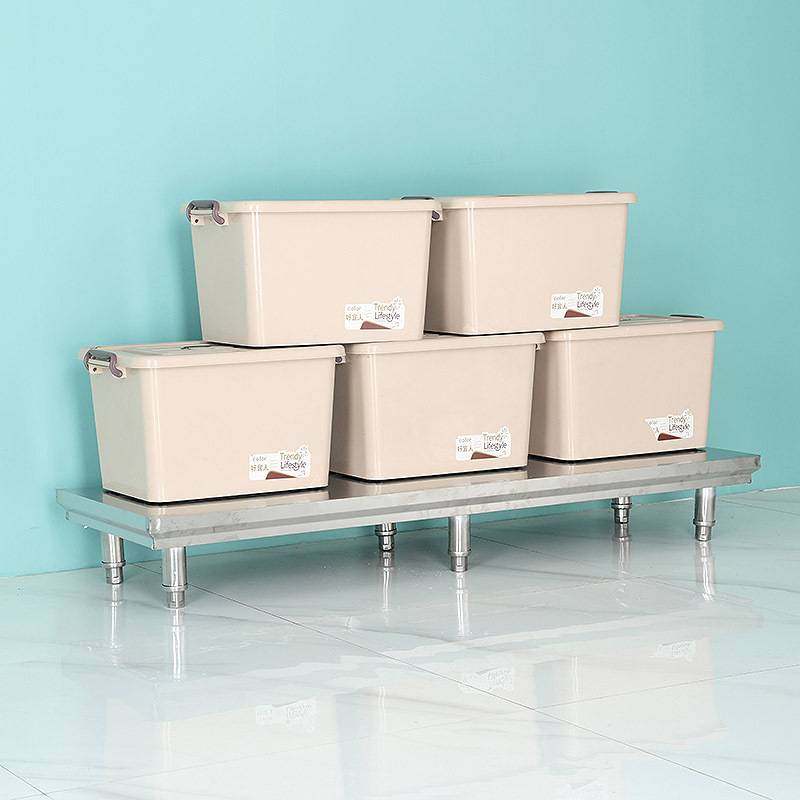 不锈钢台面架米面汤桶防潮支架洗碗机柜垫高架灶台加高置物架