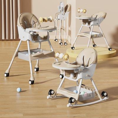 宝DXT宝椅吃饭可多折叠便携式家儿用婴餐学坐躺椅子儿童功能餐桌