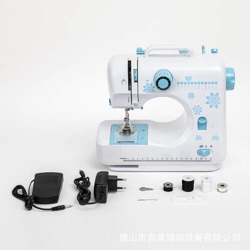 家用电多393功缝纫机爆品便能携迷你动手提式缝纫边机锁吃厚