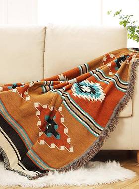 户外露营毯沙毯发波西米亚野口营线出东南亚印第安毯c78970amping