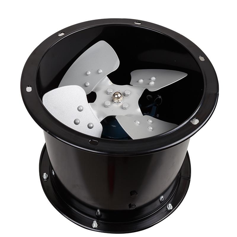 流绿(岛风工业圆筒轴风机GF4风量2675-0500JFC)220v壁式轴流风机