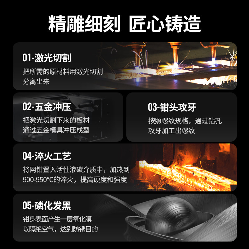 专业级多功能水晶头压线钳