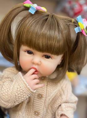 NPK5厘米全胶5可爱宝宝吃手指货仿娃真婴KHT儿重生娃电商源