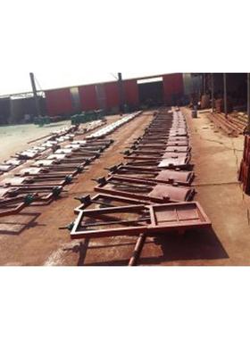 万宁市单向水弧型BNT铸铁闸门弧型铁止闸门手动弧铸型铸铁闸门