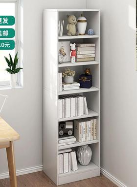 书架落地简柜易家用型室卧FXW客厅柜子小靠墙窄缝小书立式收纳置