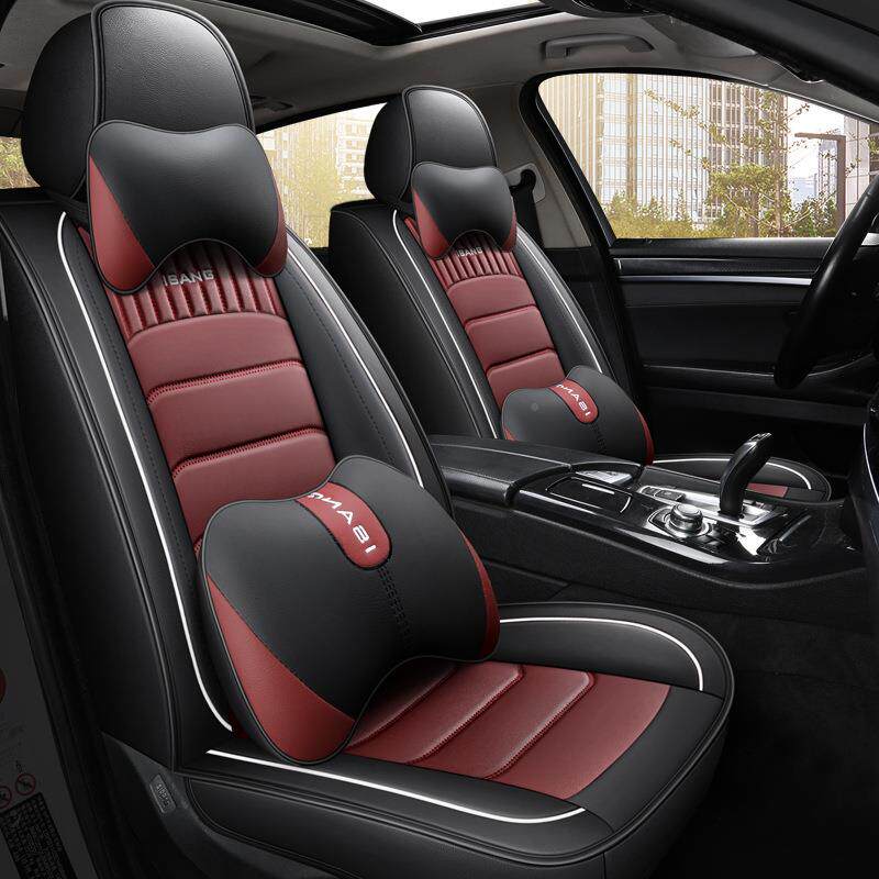 21佛8款哈HOUY2哈弗H6运动版坐垫红标蓝0标四季专用半革包布革皮