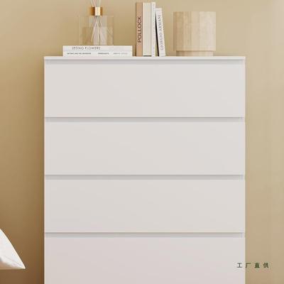 贺曼钢制斗家用五斗柜收纳储柜物柜铁皮床玄关杂物柜床尾BOB抽边