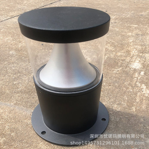 优诺玛草坪灯配LED光源10W铝制品庭院灯景观灯太阳能路灯超亮