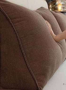 头抱靠垫FKZ软包三角靠枕床头背靠背沙发飘窗护床腰枕靠枕床上靠