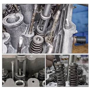 气门弹簧钳压缩器免拆凡尔钳气门油封拆装工具气门垫片更换顶置钳