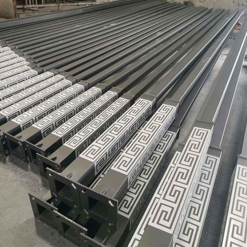 厂方型路灯杆政工程单臂812m米回纹led复家古太KQT阳市能路灯