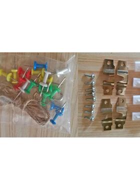 木言边软木板加厚木框留言板景照片墙宣传栏631办室软公木背留板